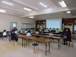 児童総会がありました。