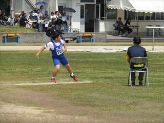 安来市小学校陸上大会がありました。
