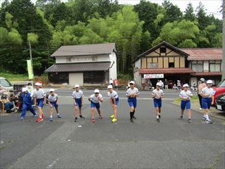 どの学年も最後まで走りきることができました。