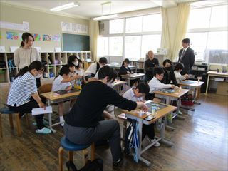 3，4年生の学習の様子です。