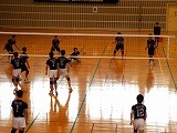 日立金属杯バレーボール大会の様子です