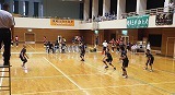 男子バレーボール部の大会の様子です