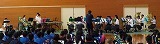 壮行演奏の様子です