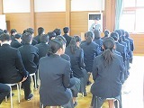 人権講演会の様子です