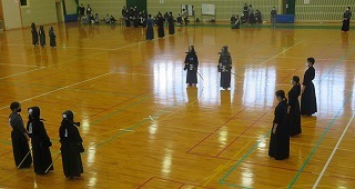 どこっこカップ剣道大会の様子です