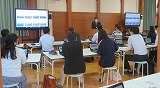 学力向上担当者会の様子です