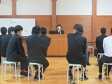 性に関する講演会の様子です