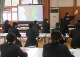 広瀬絣講演会の様子です