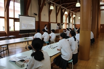 高校生も来てくれた説明会