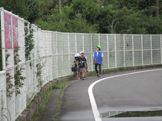 植田町からの登校