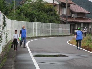 古川町からの登校