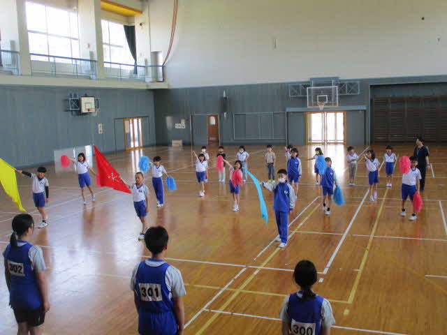 応援の様子決め