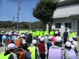 見守り隊のみなさんと顔合わせ