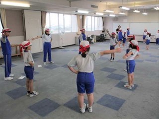 赤組の様子