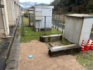貯水槽なくなりました