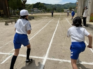 体力テスト短距離