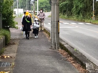 登校の様子