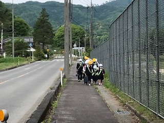 登校の様子