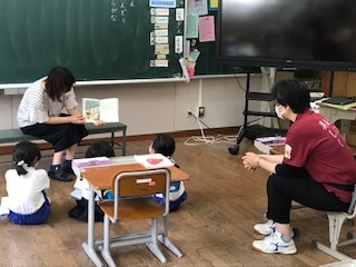 1年生国語の様子