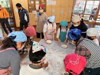 中学年の丸める作業