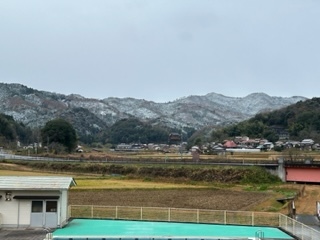 比婆山の雪化粧