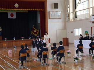 退場の様子