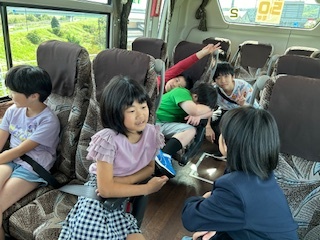 帰りのバス