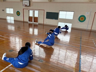 準備運動