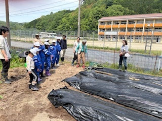 整列して挨拶
