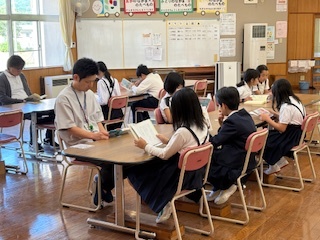 全校読書1