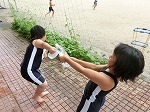 水で遊ぼうの様子