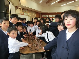 森の学習で作った作品のご披露です