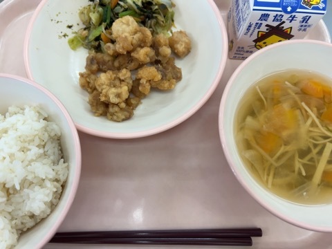 5月18日の給食