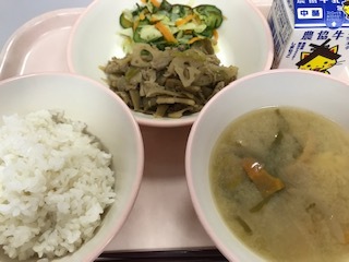 5月9日の給食です