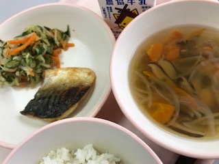 10月23日給食