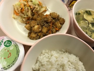 10月19日給食