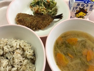 10月19日給食