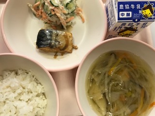 10月25日給食