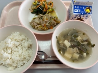 10月31日給食