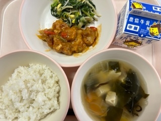 11月22日給食