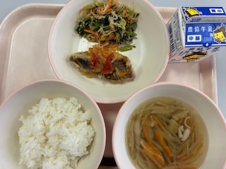 10月21日給食