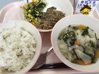 8月31日給食