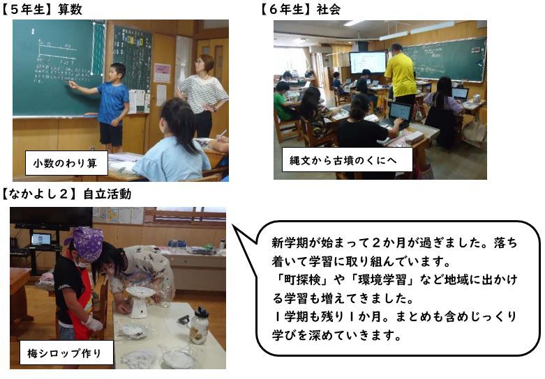 学習の様子２