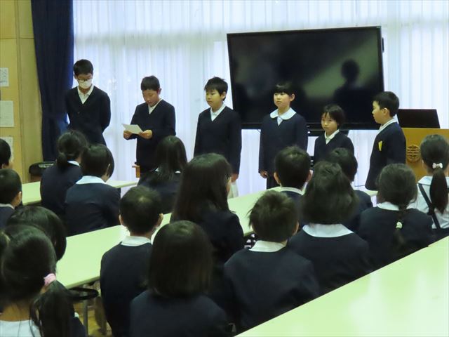 終業式の様子２