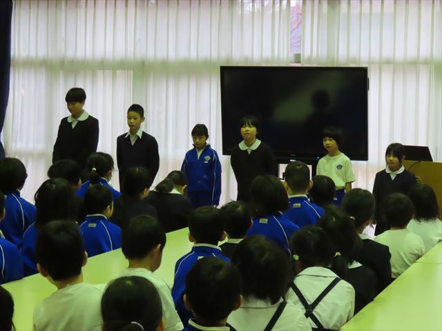 発表の様子