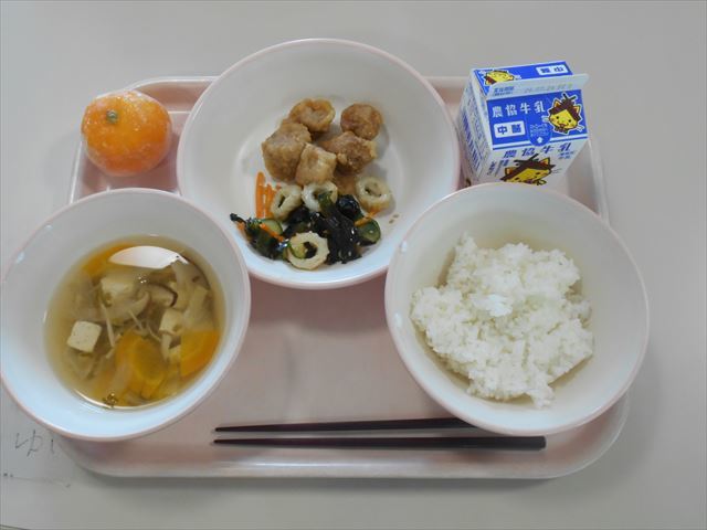 本日の給食
