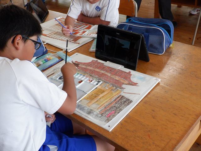 図工の様子１