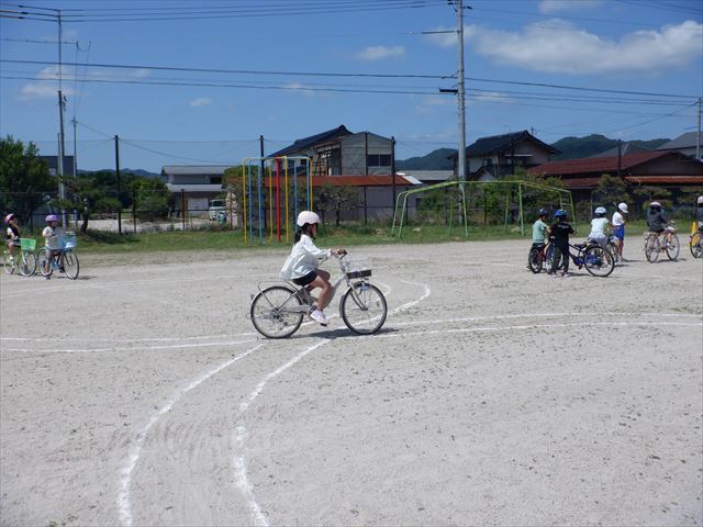 運転技能コースの八の字