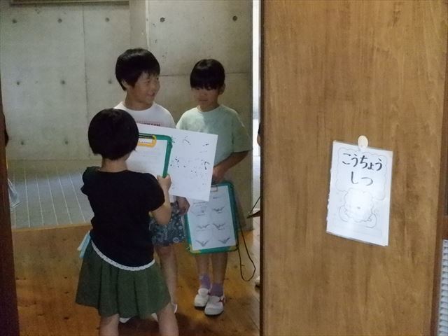 説明している様子２