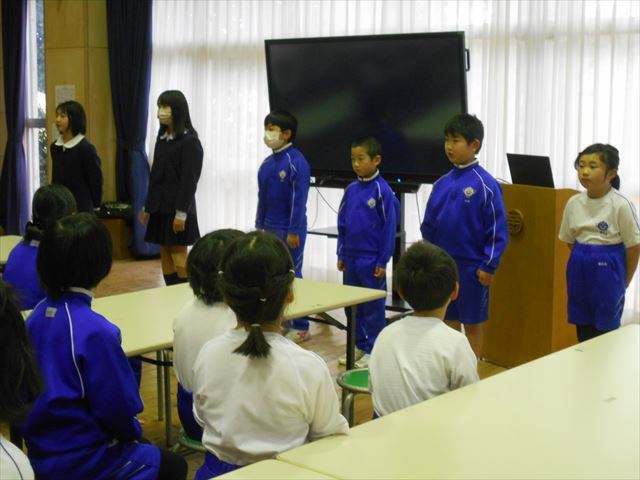 発表の様子１